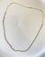 Chan Luu Jewelry Black Garnet/Gold 32" Wire Wrap Bead Necklace in Black Garnet w/ Gold