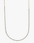 Chan Luu Jewelry Black Garnet/Gold 32" Wire Wrap Bead Necklace in Black Garnet w/ Gold