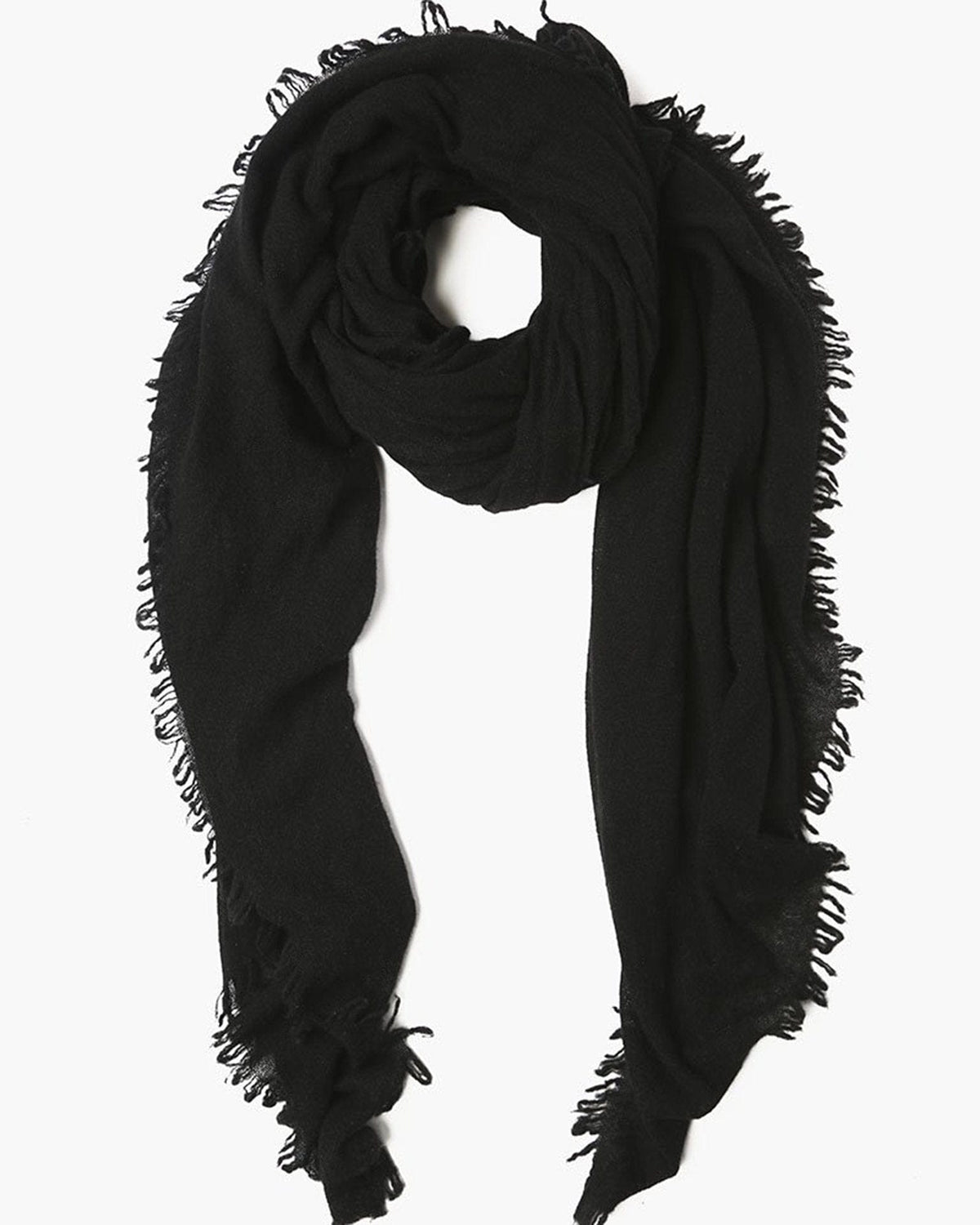 Chan Luu Accessories Black / O/S Cashmere Scarf