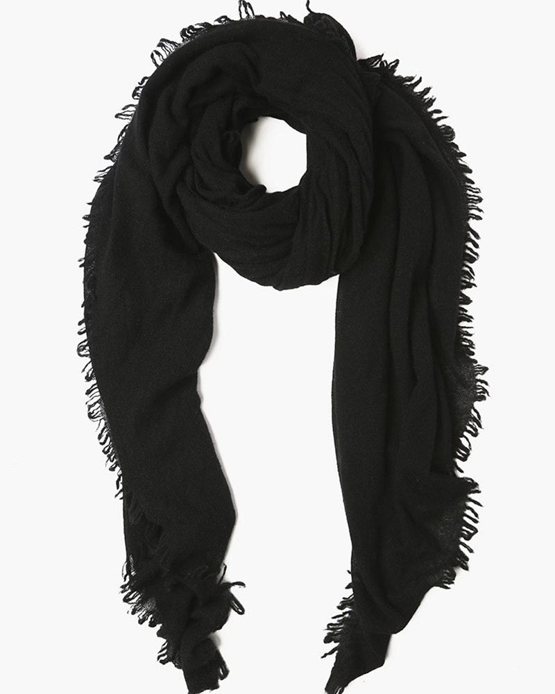 Chan Luu Accessories Black / O/S Cashmere Scarf