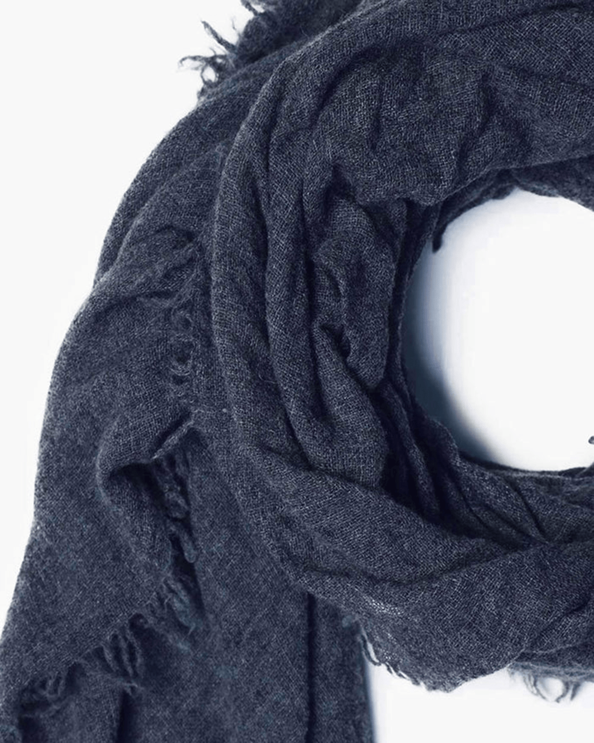 Chan Luu Accessories Jeans Blue Cashmere Scarf in Jeans Blue