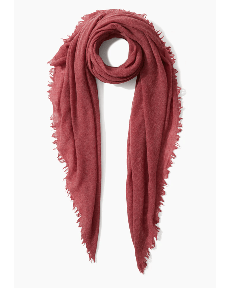 Chan Luu Accessories Ruby Wine Cashmere Scarf in Ruby Wine