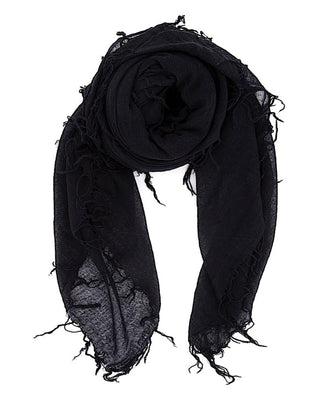 Chan Luu Accessories Cashmere & Silk Scarf in Black