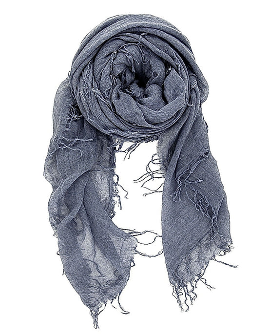 Chan Luu Cashmere & Silk Scarf in Cloud Grey 