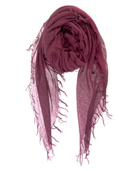 Chan Luu Cashmere & Silk Scarf in Fig 