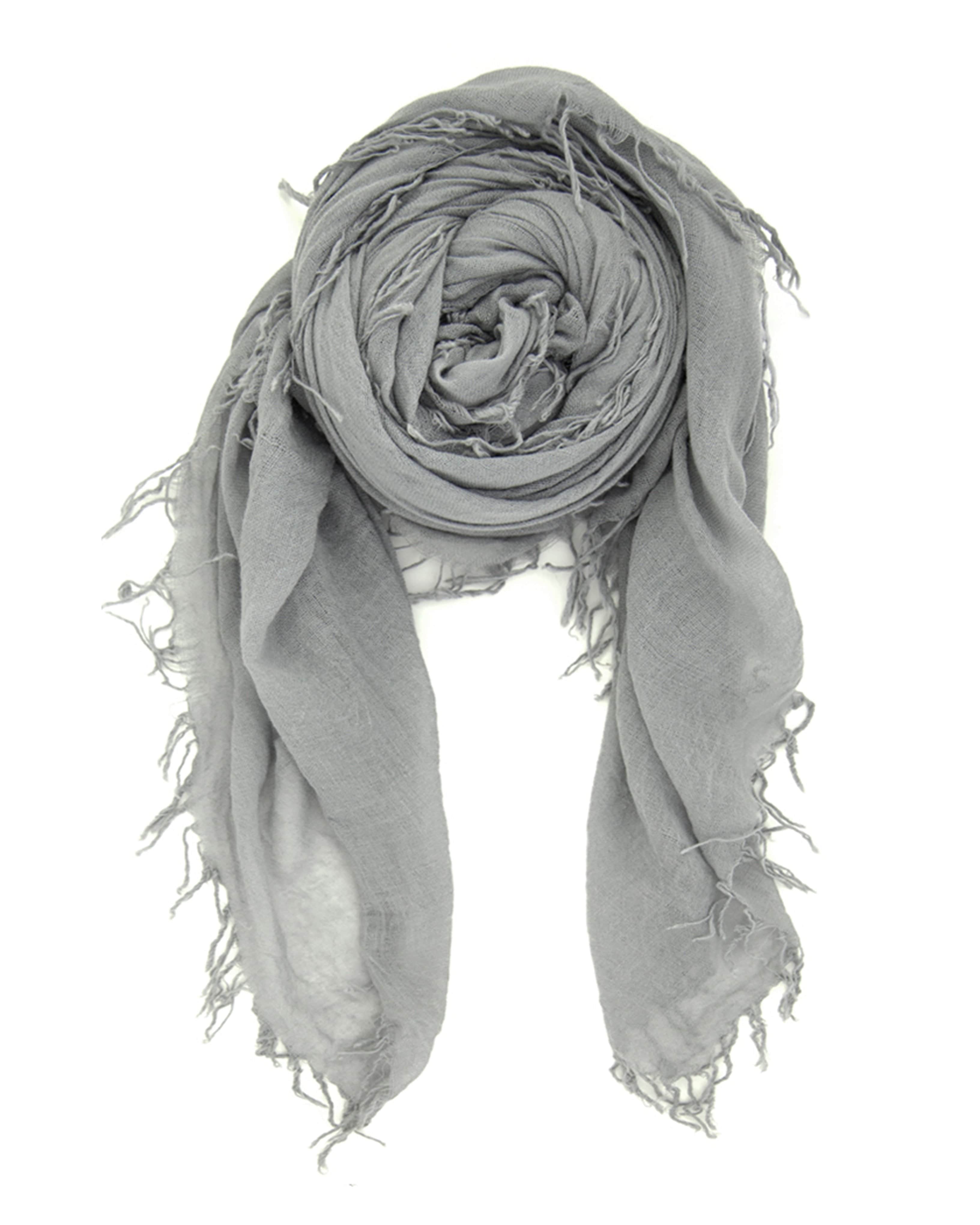 Cashmere & Silk Scarf in Griffin