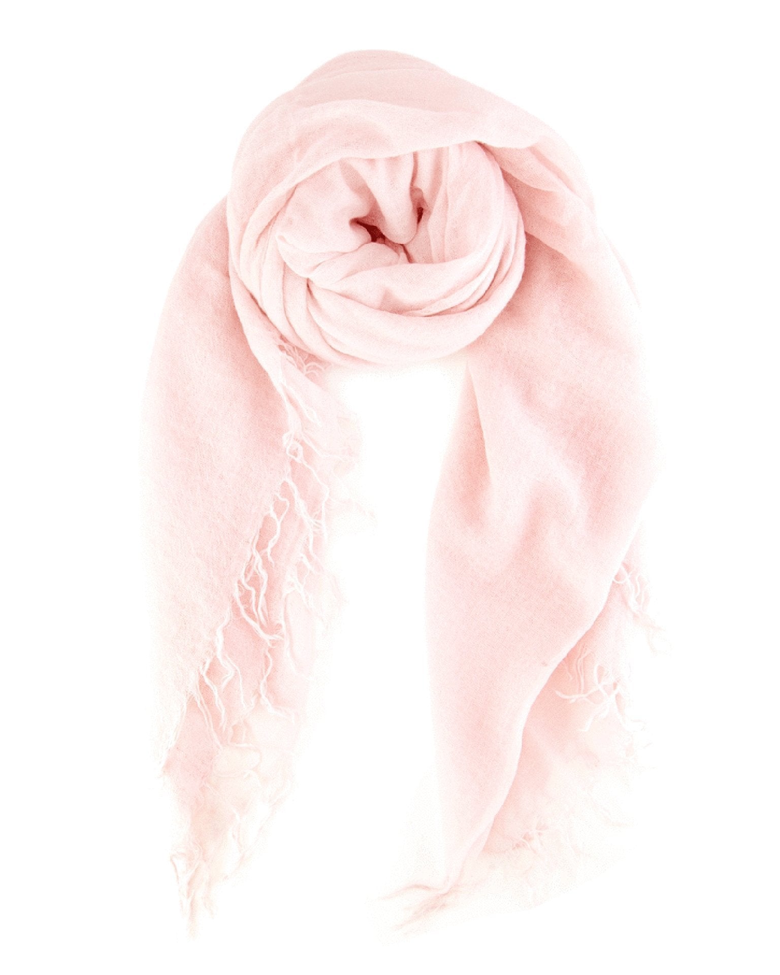 Cashmere & Silk Scarf in Mauve Chalk