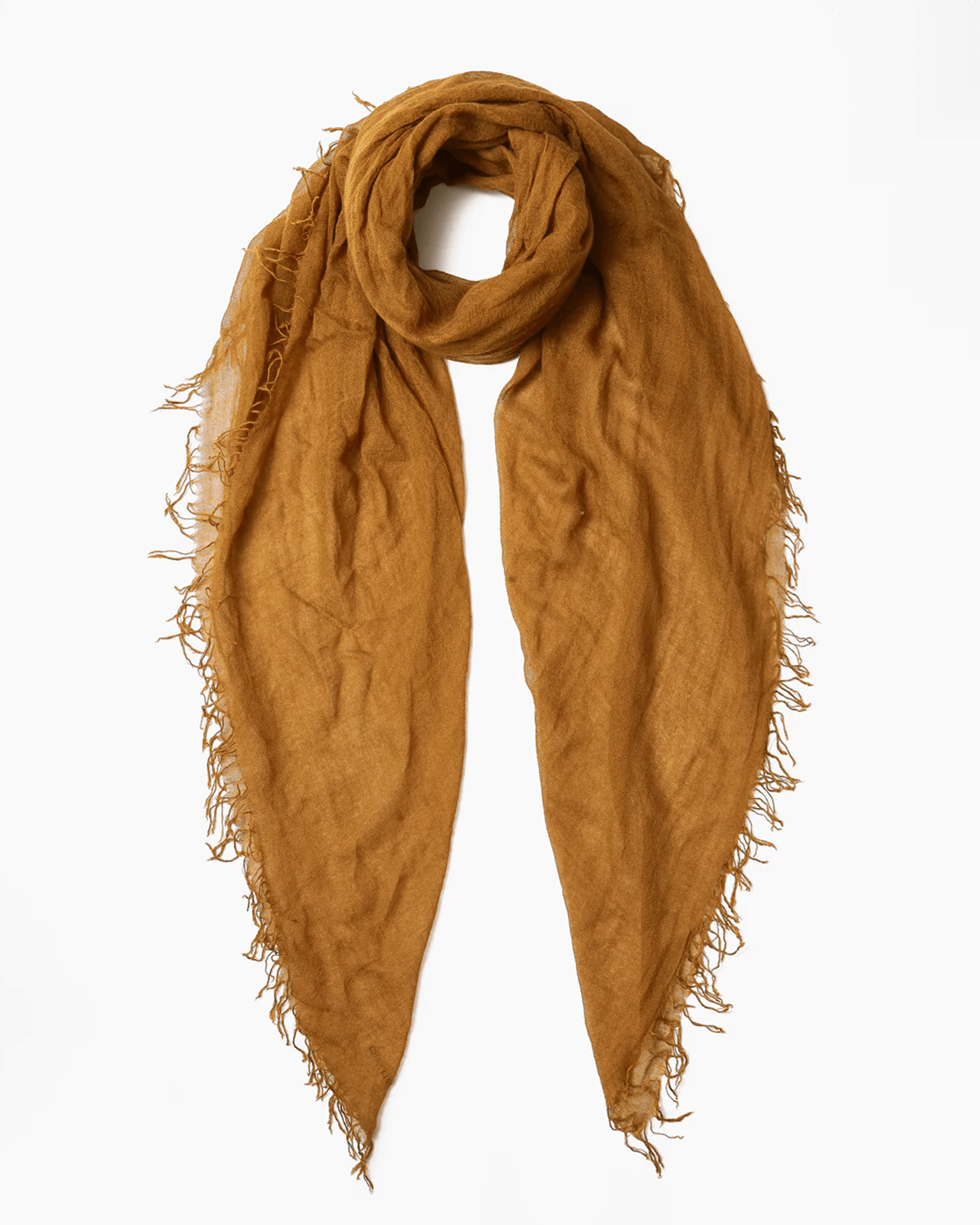 Cashmere & Silk Scarf in Tapenade