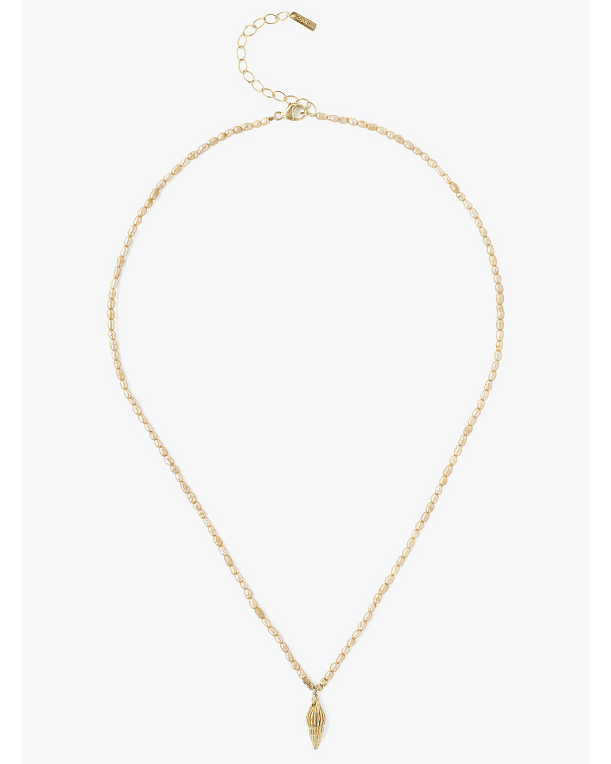 Chan Luu Jewelry Champagne Pearl/Gold CL Champagne FW Pearl & Gold Necklace