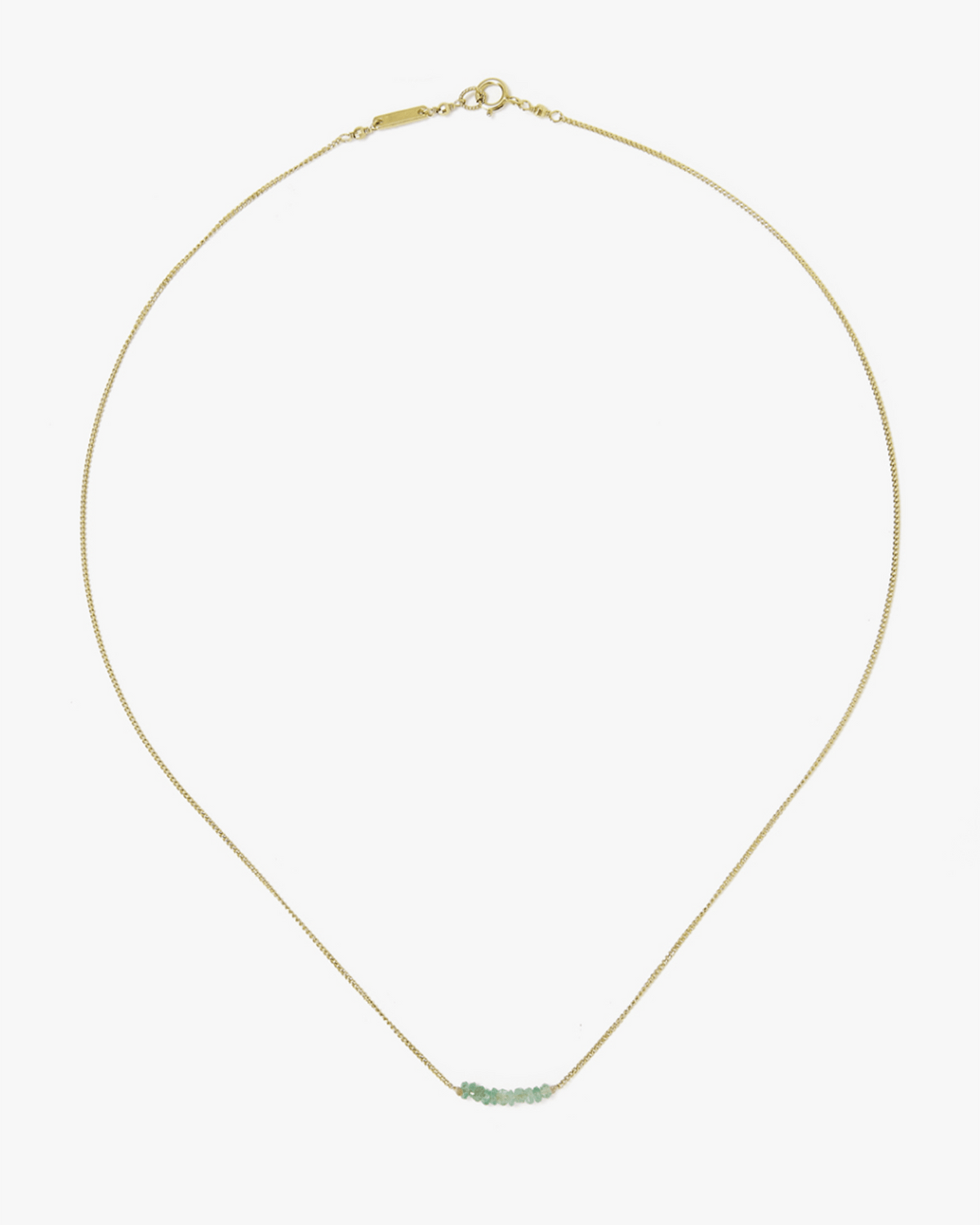 Chan Luu Jewelry Gold / Peridot CL Perdiot Necklace