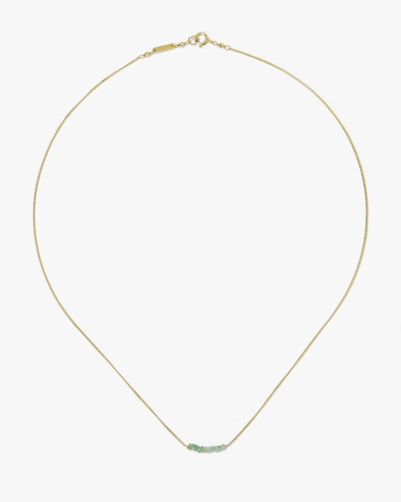 Chan Luu Jewelry Gold / Peridot CL Perdiot Necklace