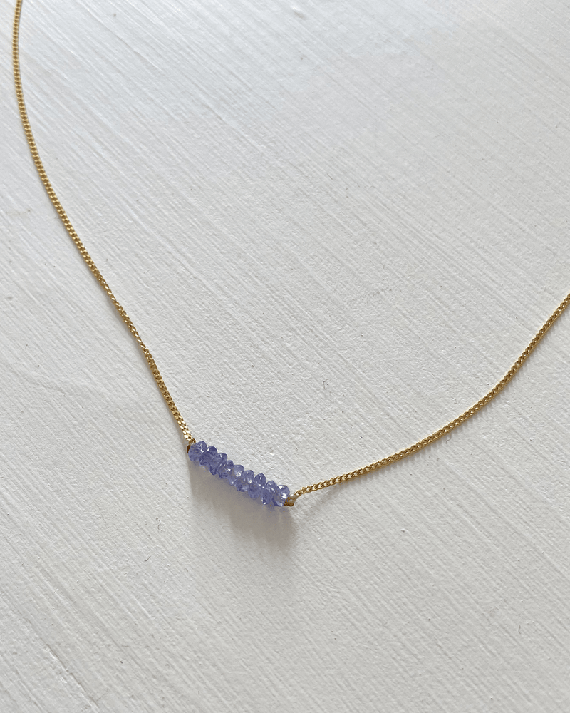 Chan Luu Jewelry Gold / Sapphire CL Sapphire Necklace