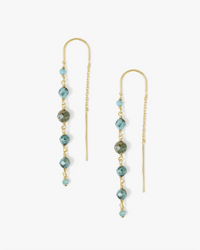 Chan Luu Jewelry Turquoise/Gold CL Turquoise & Gold Earrings