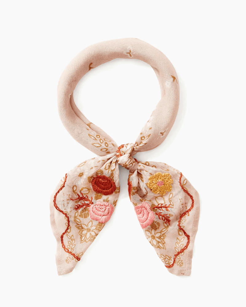 Chan Luu Accessories Sepia Rose Emb Bandana in Sepia Rose