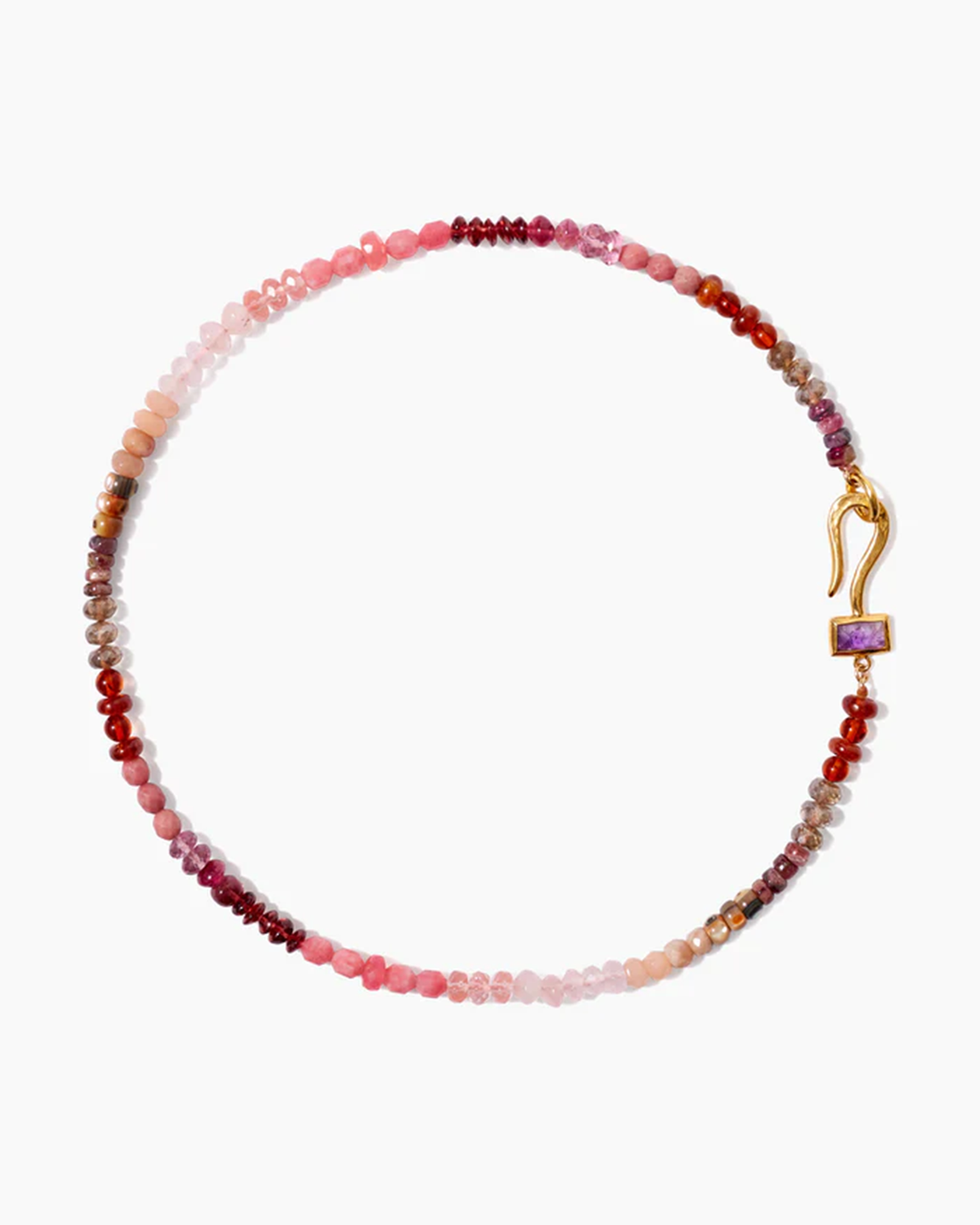Chan Luu Jewelry Pink Mix/Gold Odyssey Necklace in Pink Mix w/ Gold