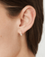 Chan Luu Jewelry Gold / Cream Pearl Petite Cream Pearl Holly Hoop Earrings