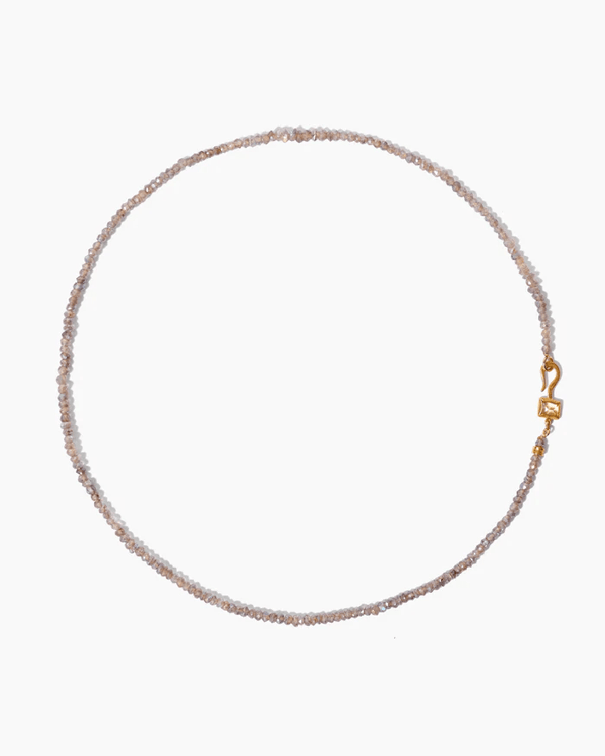 Chan Luu Jewelry Labrodorite Mix/Gold Petite Odyseey Necklace in Labradorite Mix w/ Gold