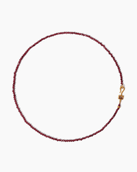 Chan Luu Jewelry Garnet Mix/Gold Petite Odyssey Necklace in Garnet w/ Gold