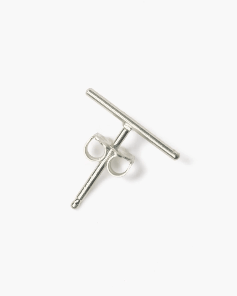 Chan Luu Jewelry Silver Silver Bar Stud Earrings
