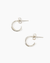 Chan Luu Jewelry Silver Silver Infinity Huggies