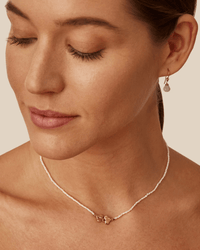 Chan Luu Jewelry Gold / White Pearl White Pearl Beaded Merida Necklace
