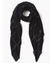Chan Luu Accessories Black Windowpane Cashmere Scarf in Black