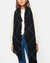 Chan Luu Accessories Black Windowpane Cashmere Scarf in Black