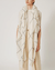 Chan Luu Accessories Eggshell Windowpane Cashmere Scarf in Eggshell