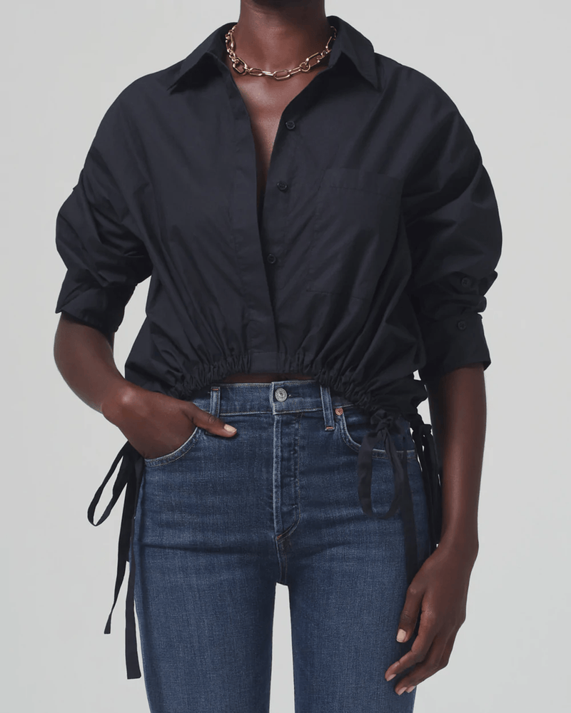 Citizens of Humanity Clothing Alexandra Top in Black