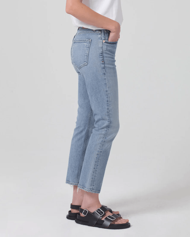 Citizens of Humanity Denim Charlotte Crop in Dalia