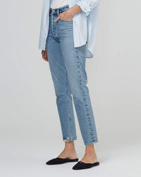 Citizens of Humanity Denim Charlotte High Rise Straight in Dresden