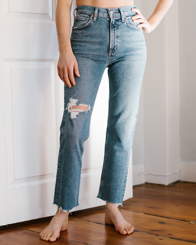Citizens of Humanity Daphne Crop in Lucky Charm - Bliss Boutiques