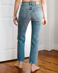 Citizens of Humanity Denim Daphne Crop in Lucky Charm