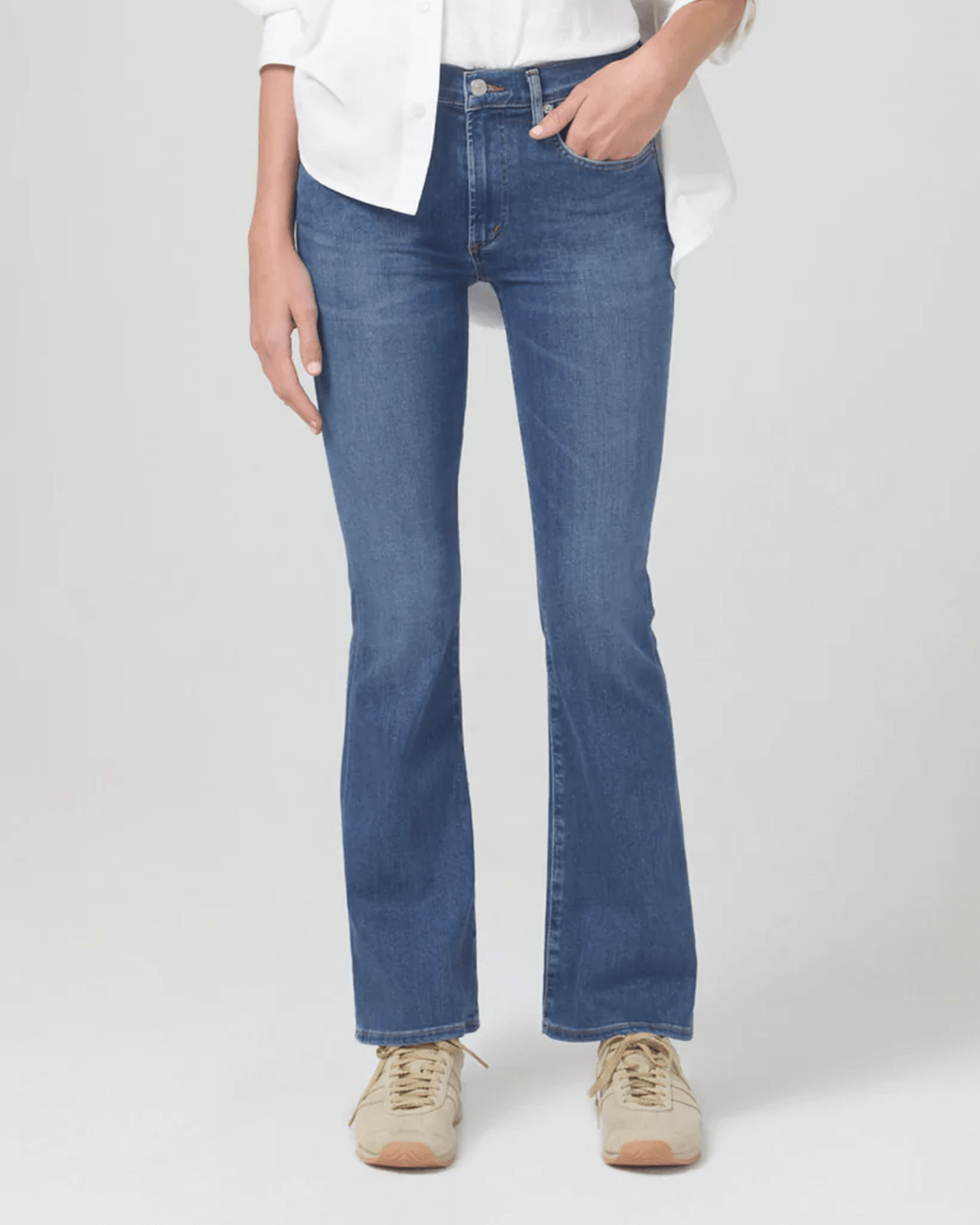 Citizens of Humanity Emannuelle Low Rise Boot in Highball - Bliss