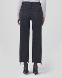 Citizens of Humanity Denim Florence Wide Leg Straight in Stormy
