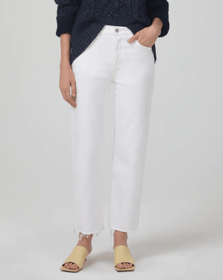 Citizens of Humanity Denim Florence Wide Straight in Chantilly