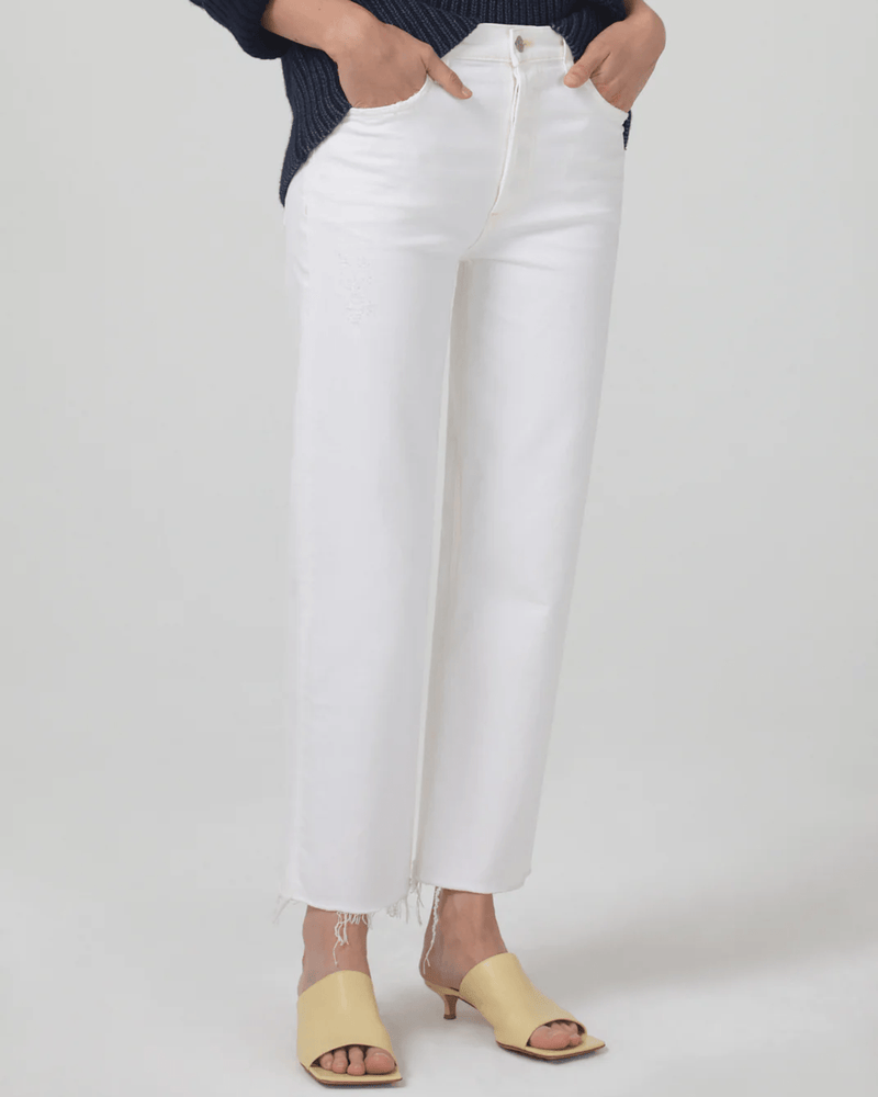 Citizens of Humanity Denim Florence Wide Straight in Chantilly