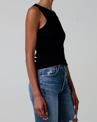 Citizens of Humanity Isabel Rib Tank in Black 