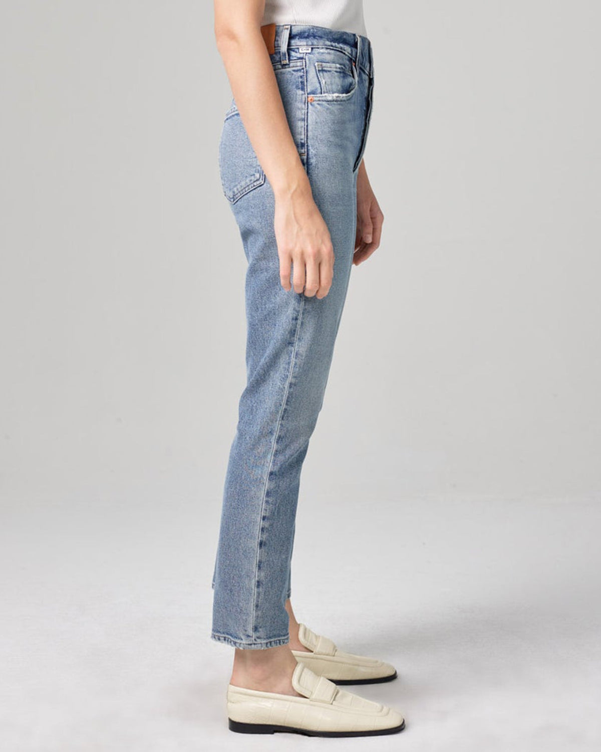 Citizens of Humanity Denim Jolene High Rise Straight in Mirja