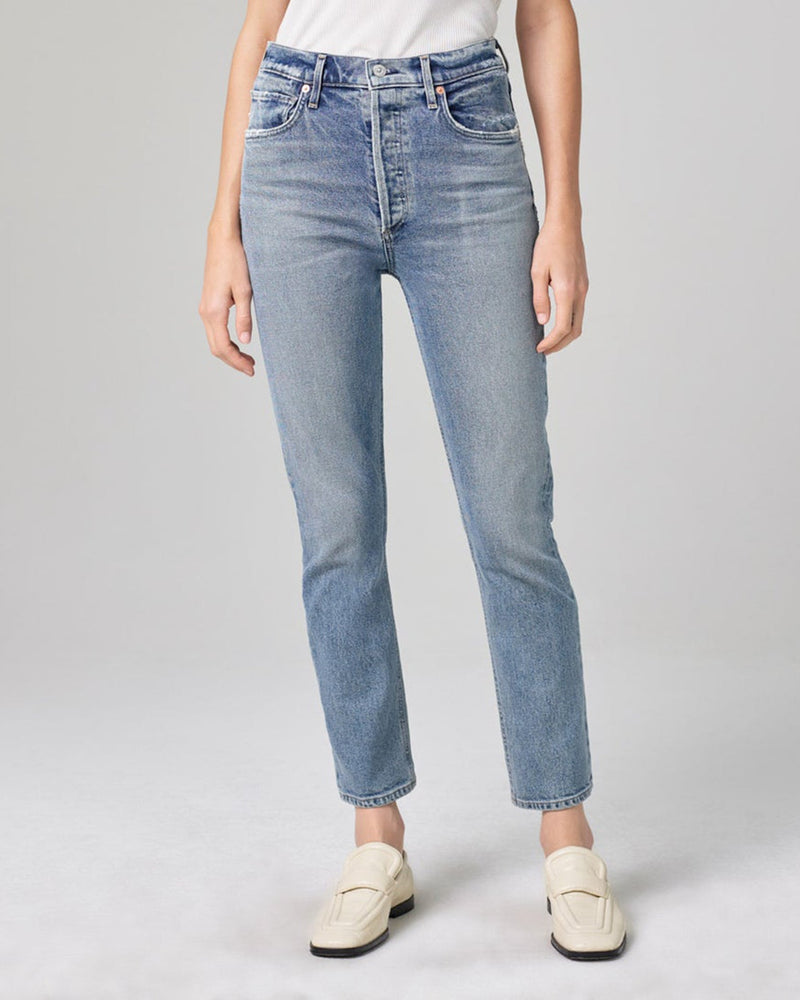 Citizens of Humanity Denim Jolene High Rise Straight in Mirja