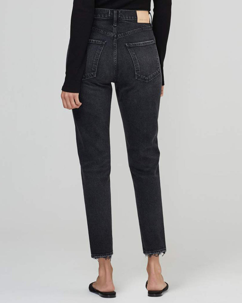 Citizens of Humanity Denim Jolene High Rise Straight in Stormy