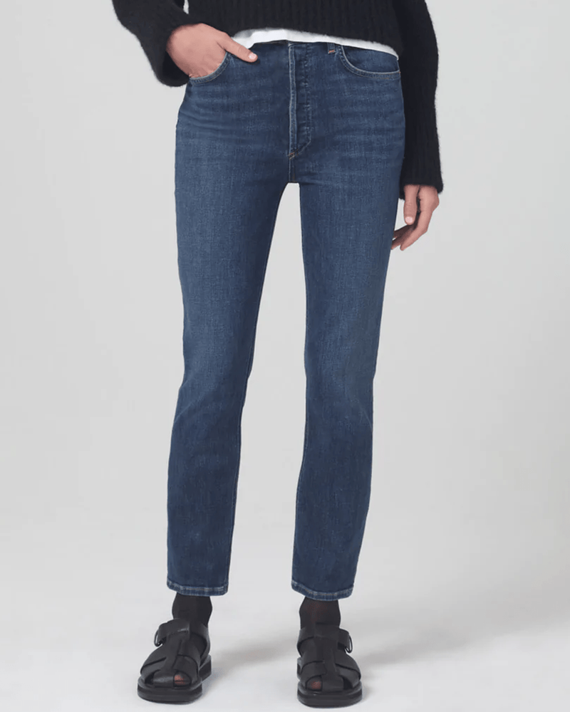 Citizens of Humanity Denim Jolene High Rise Vintage Slim in Undercurrent