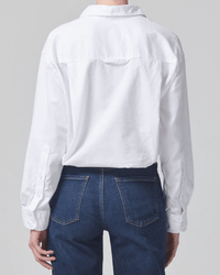 Citizens of Humanity Clothing Kayla Shirt in Oxford White