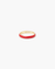Clare V. Jewelry Enamel Stacking Ring in Poppy/Gold