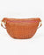 Clare V. Accessories Natural Grande Fanny in Natural Woven Checker