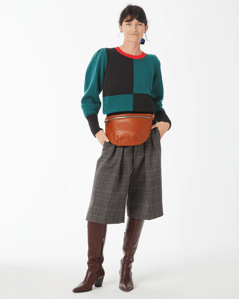 Clare V. Accessories Miel Grande Fanny in Rustic Miel