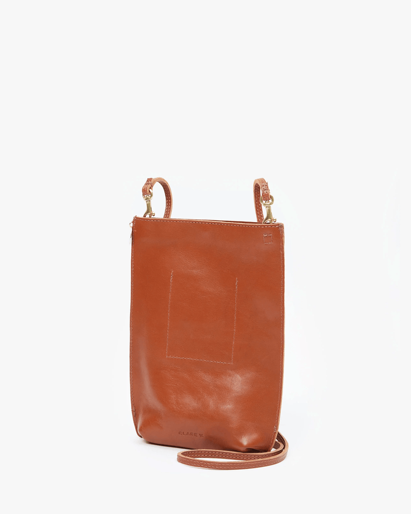 Clare V. Accessories Miel Grande Poche in Rustic Miel