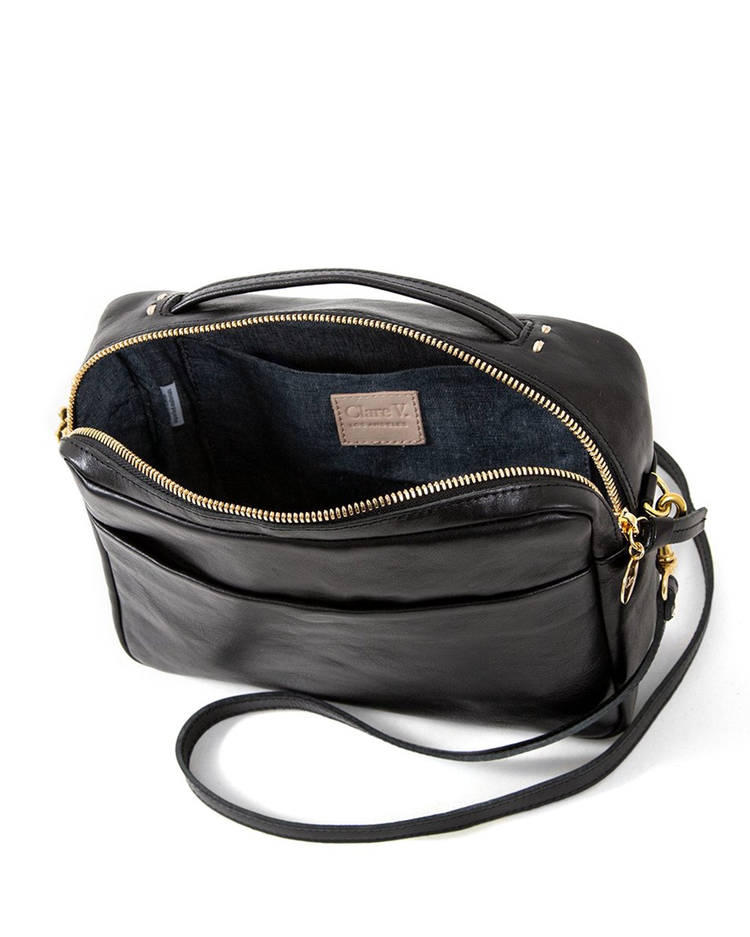 Clare V. Cowhide Crossbody Bags