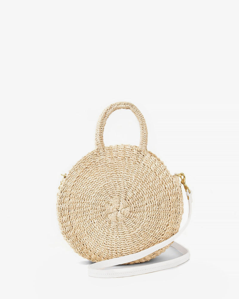 Clare V. Accessories Cream Moyen Alice - Woven - Cream