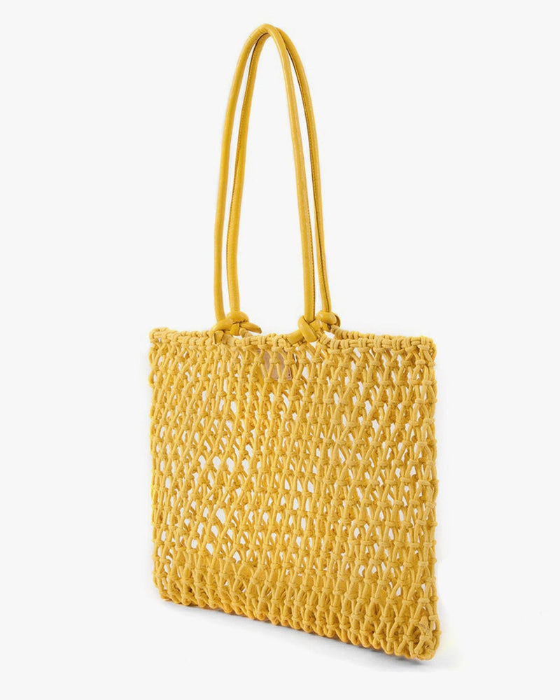 Clare V. Accessories Yellow Sandy Bag in Yellow